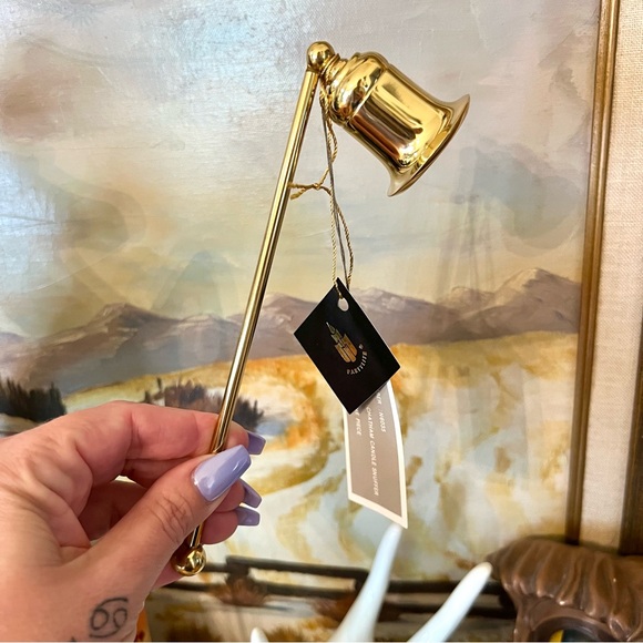 Vintage NIB Brass Candle Suffer - Picture 4 of 6